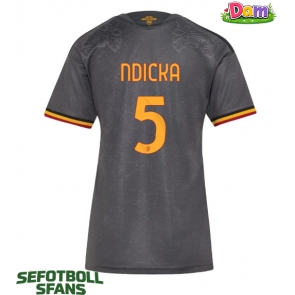 AS Roma Evan Ndicka #5 Tredje Tröja Kvinnor 2026-27 Kortärmad